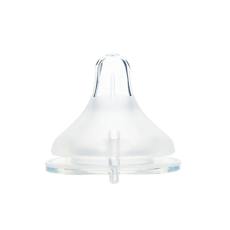 Medical Grade Teat Wide Neck Liquid Silicone Nipple for Feeding Baby