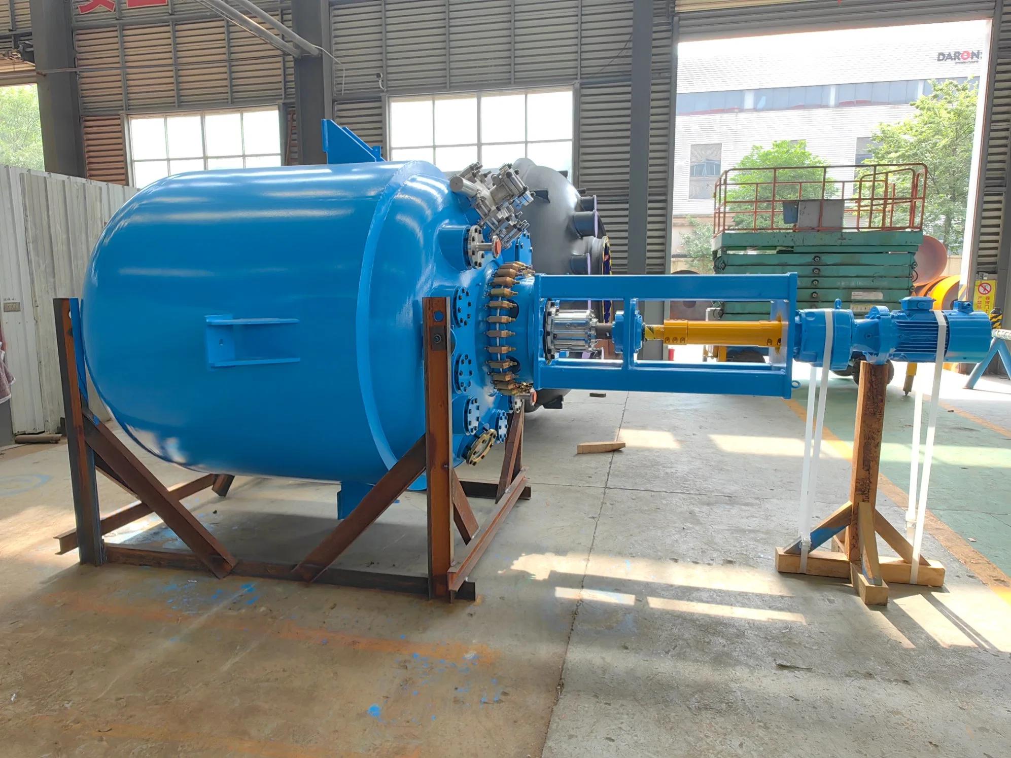 Anti Corrosive Enamel Reaction Kettle Made by Jiangsu Gongtang Before Delivery to Customers