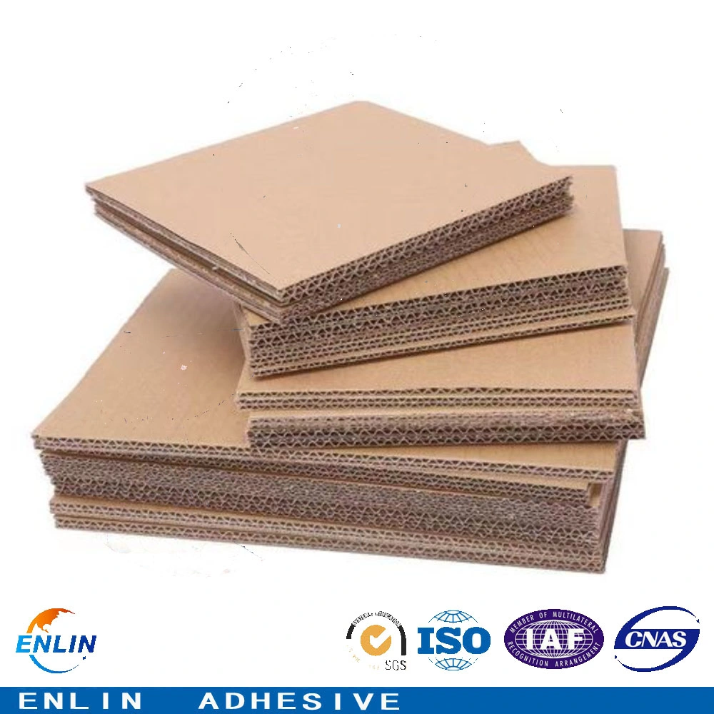 Super Strong Starch Adhesive Powder for Three-Layer, Five-Layer, Seven-Layer Corrugated Cardboard Production Line