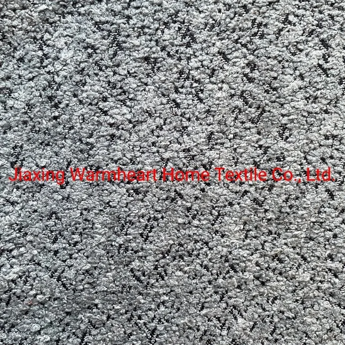 Teddy Fur Woven Furniture Fabric Decorative Cloth Upholstery Fabric in Stock (WH34)