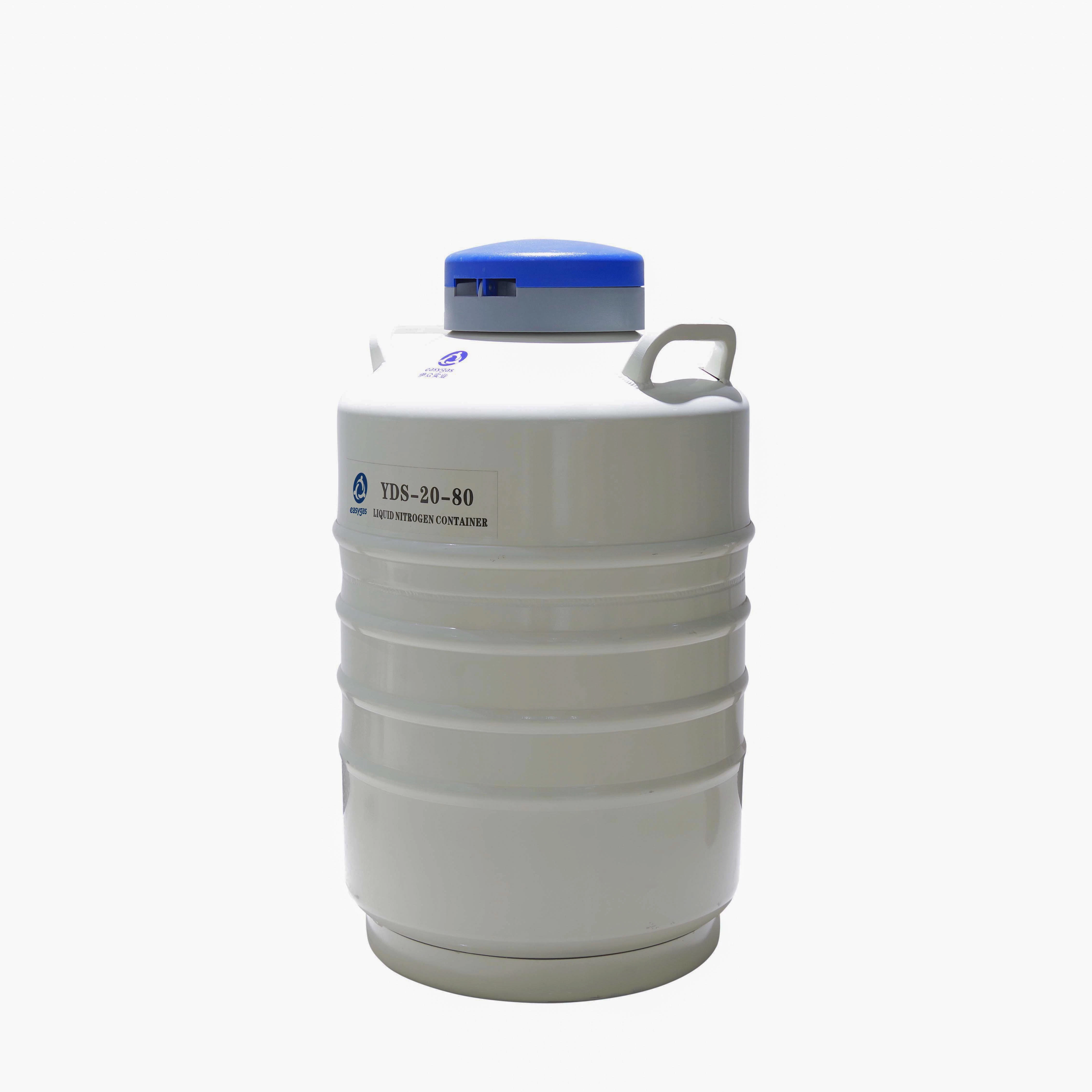 Yds-20 Liquid Nitrogen Tank Cryogenic Dewar Liquid Nitrogen Container for Semen Storage