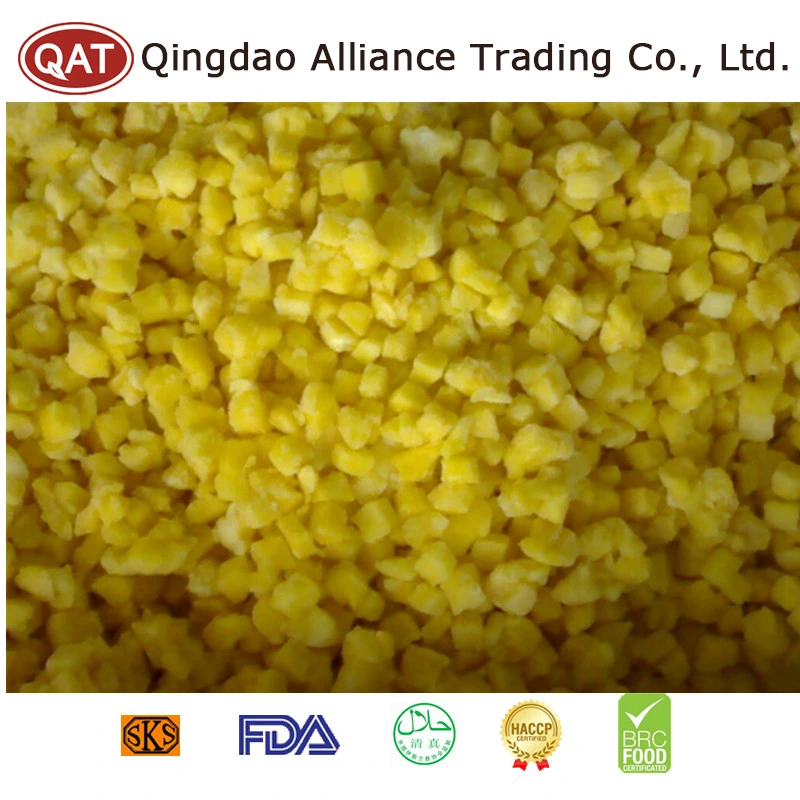 Preserved IQF Fruits Frozen Diced Mango with High quality/High cost performance  for Exporting