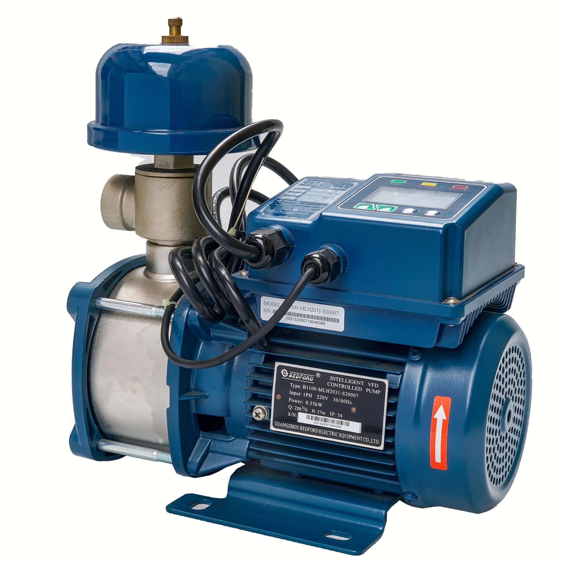 Bedford B1100 Series Pressure Booster Water Pump Equipment with Tank