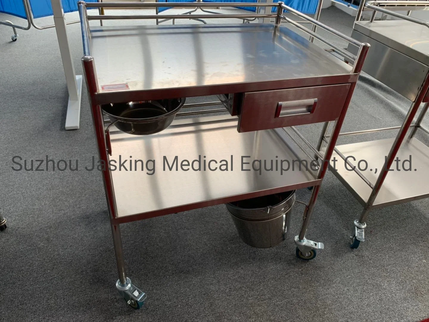 Stainless Steel Hospital Medical Cart