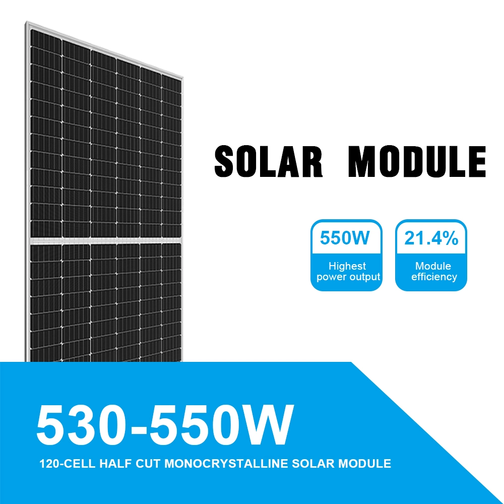 Солнечная панель Цена PV Фотоэлектрические модули солнечные панели питания 550 W Вт, плитки на солнечных крыше