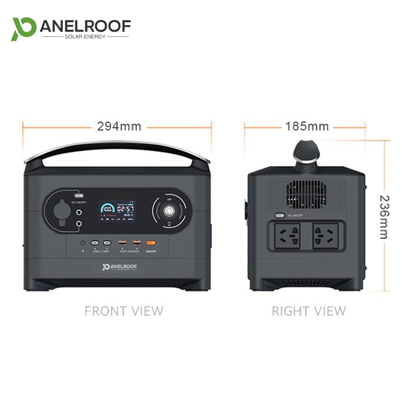 Panelroof heißer Verkauf Produkt 700W 1000W 2400W Solar Tragbare Macht Station für Outdoor Camping