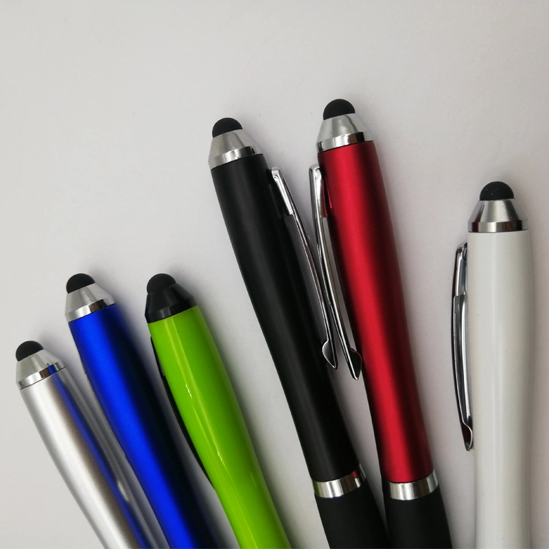 Stationery Office Supplies Plastic Logo Pens Stylus Pens