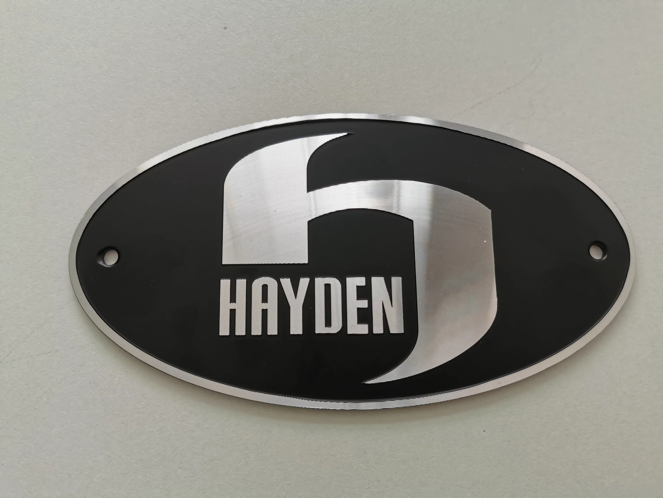 Custom Wholesale Logo Etching OEM Customized Stainless Steel Aluminium Metal Nameplate