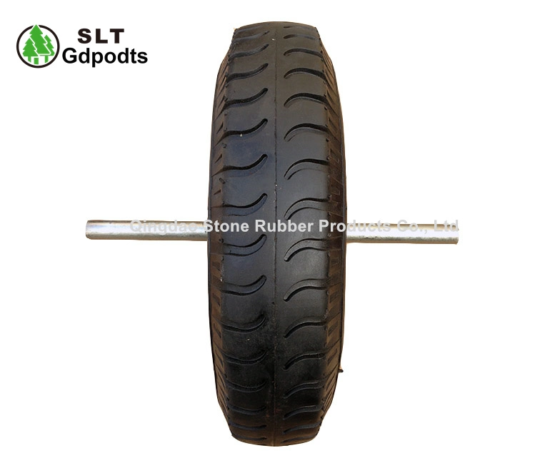 Tyre and Tube 4.80/4.00-8 Pneumatic Wheel with Axle