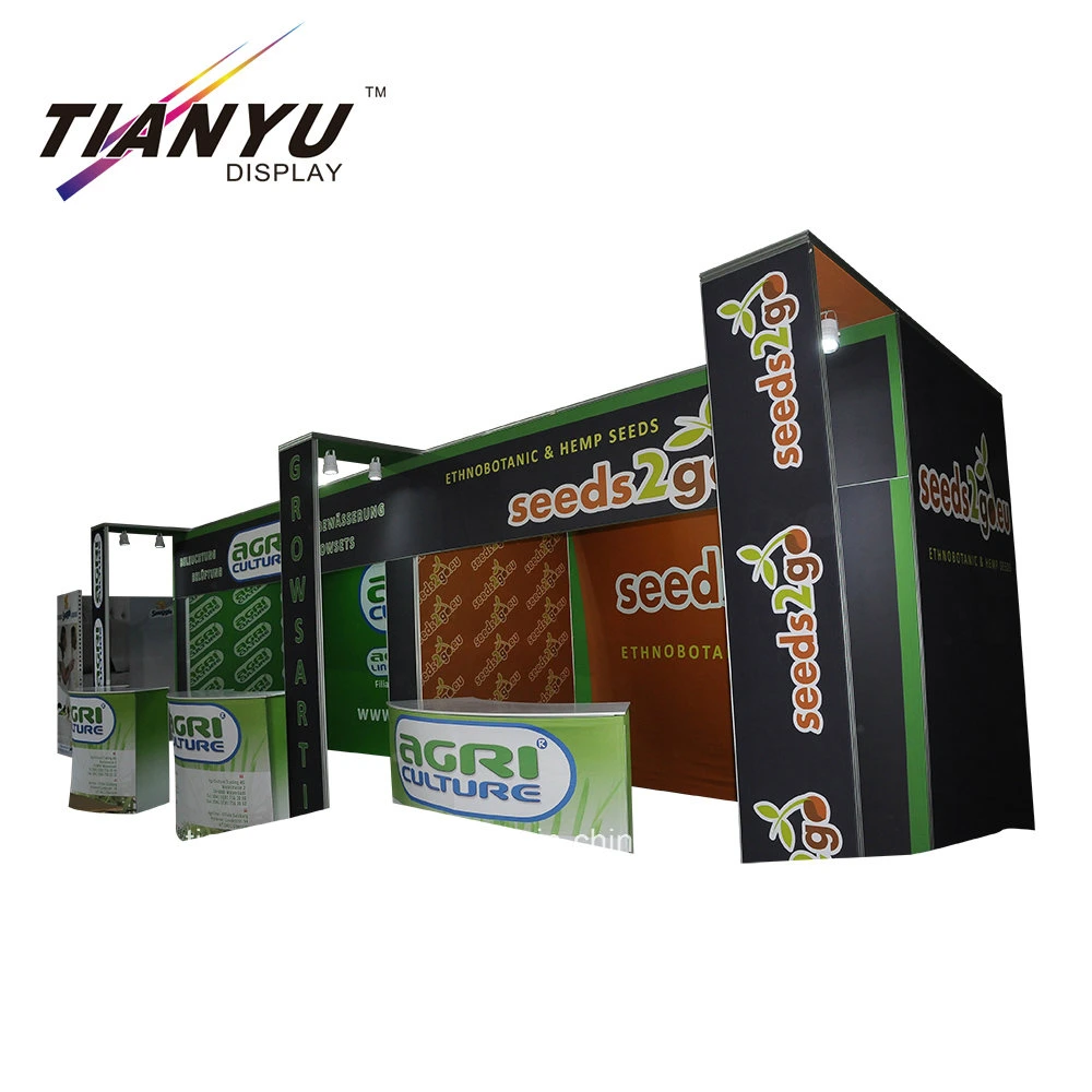 Trade Show Stand Fabric Exhibit Contractor Exhibition Display Stands Booth 10X20