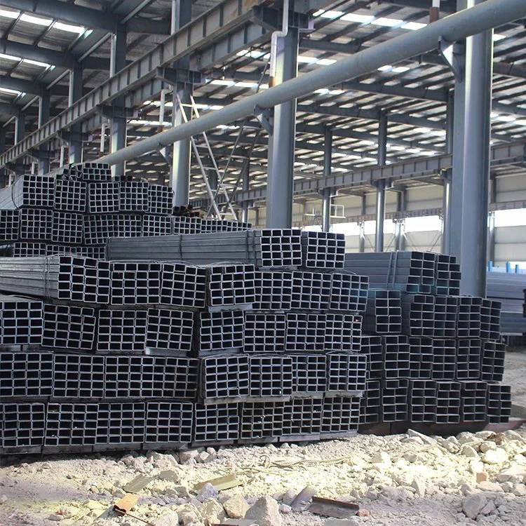 40*80 Pre Galvanized Square Rectangular Steel Pipe