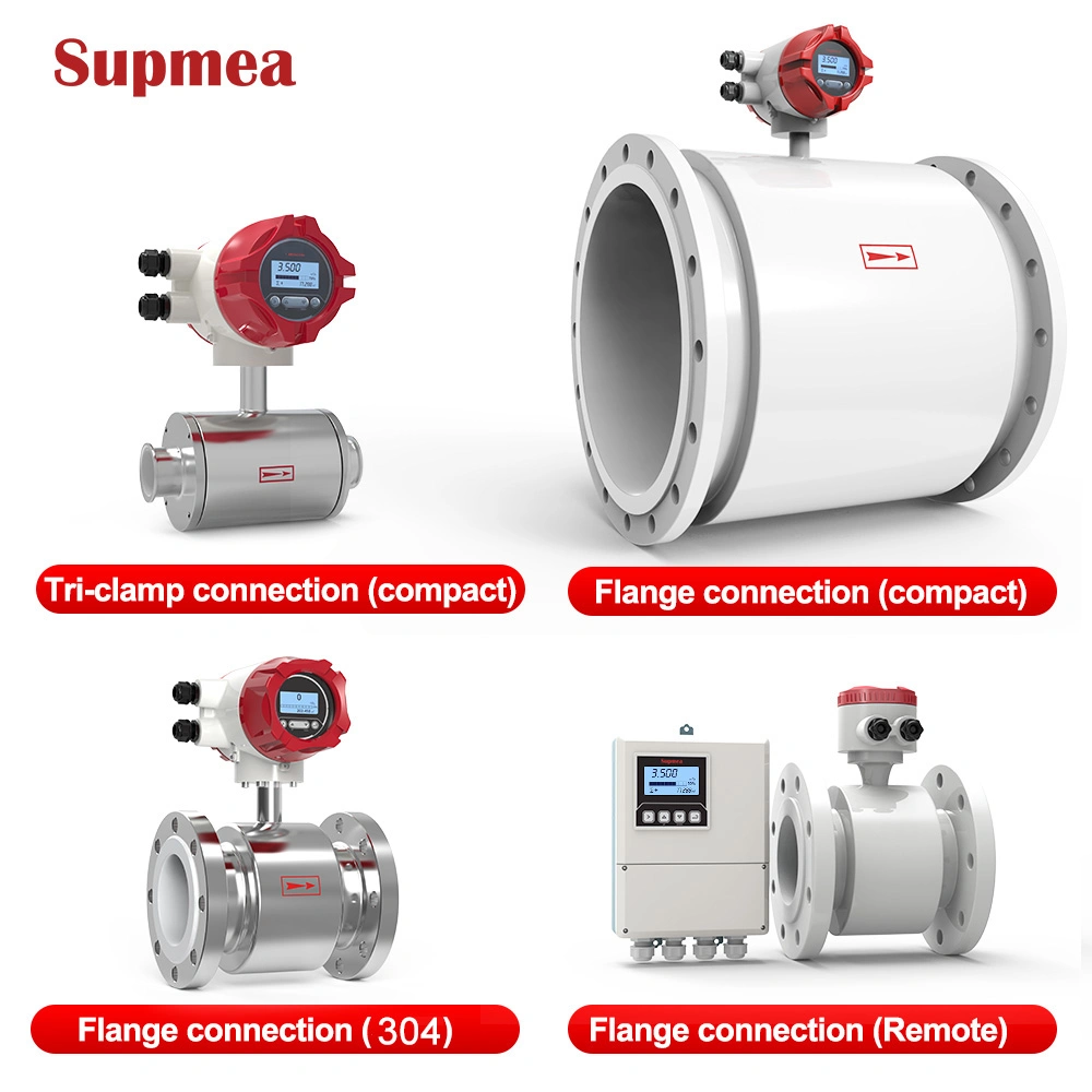 Flowmeter Electromagnetic Flowmeter Insert Type Electromagnetic Flow Meter Flow Meter Fluid Low Copacity