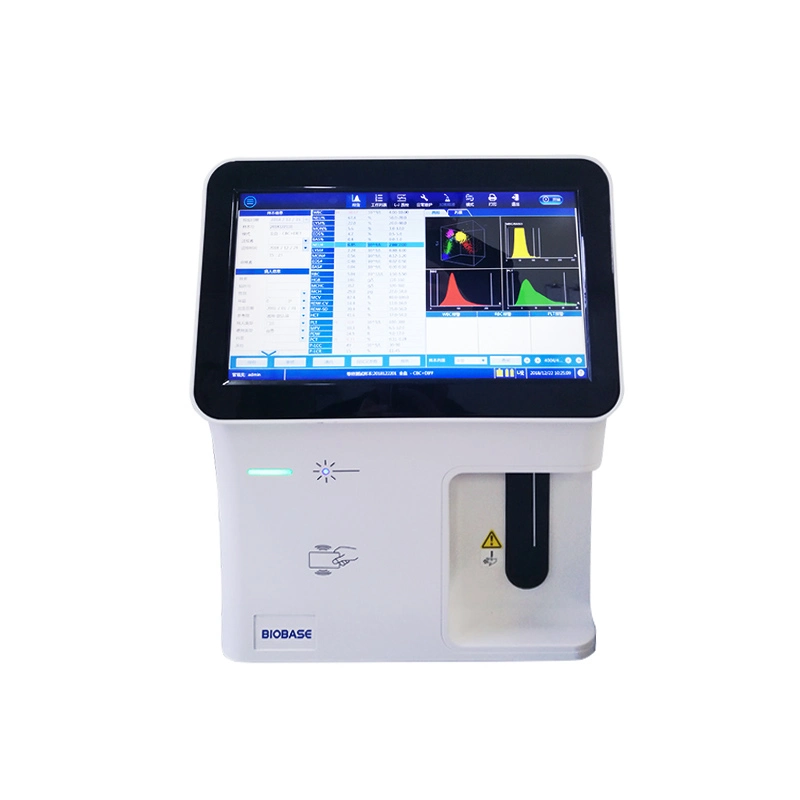 Biobase Fully Auto Equipment 5 Part Auto Hematology Analyzer