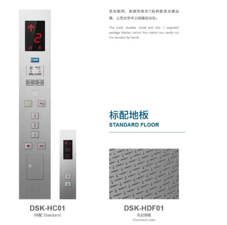 Small Freight Elevator Goods Elevator Dumbwaiter Elevator for Home