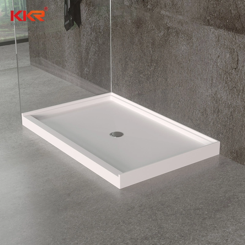 Waterproof Australia Solid Surface Resin Stone Bathroom Shower Base