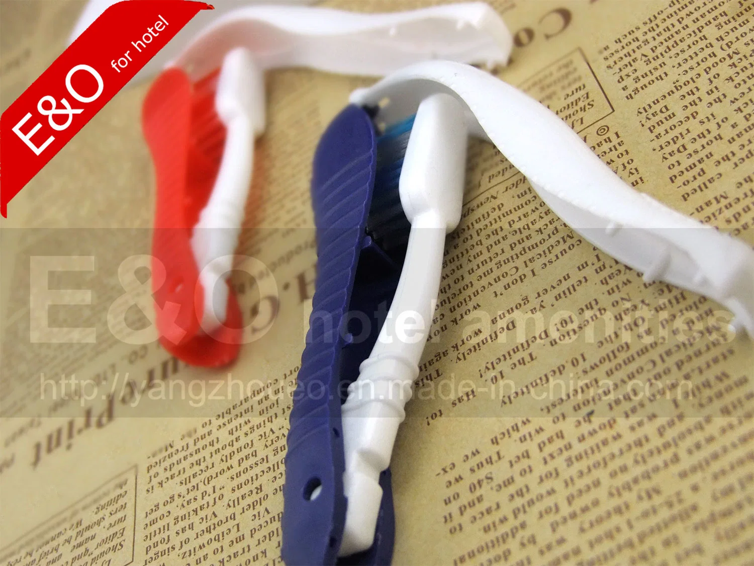 Travel Small Foldable Plastic Toothbrush for Hotel
