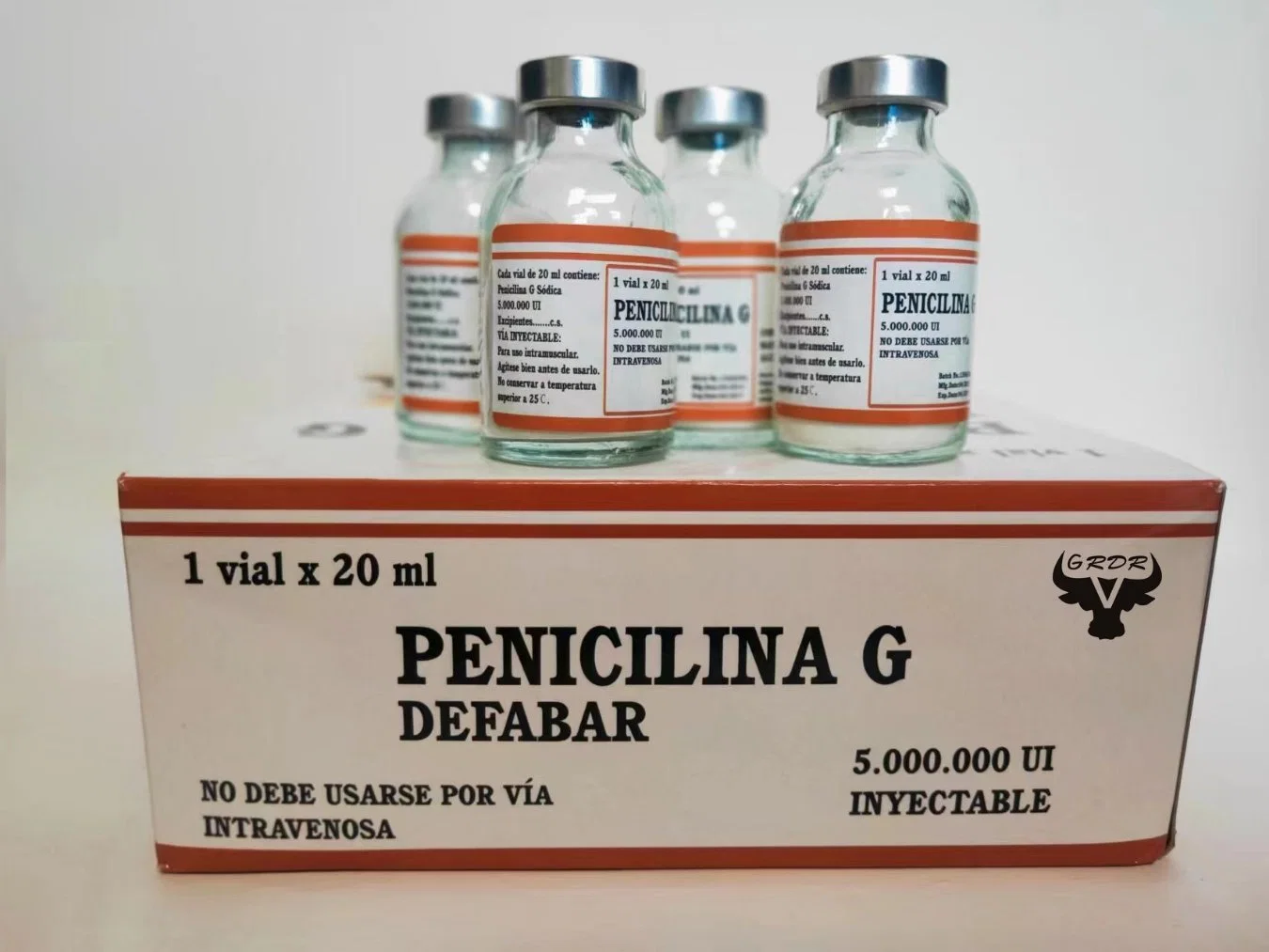 مضاد حيوي Penicillin G بوتاسيوم حقن مسحوق للطب البيطري
