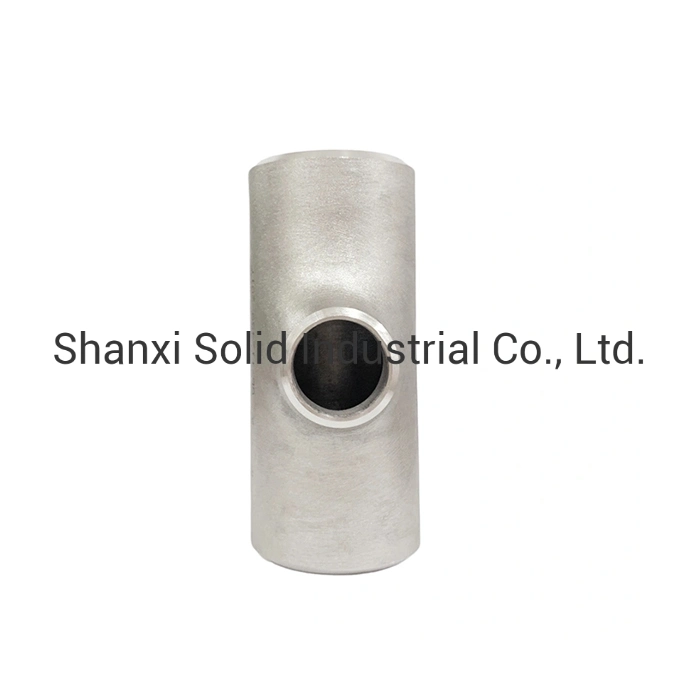 304 316 Butt Welded Seamless Reducing Tee Pipe Fitting