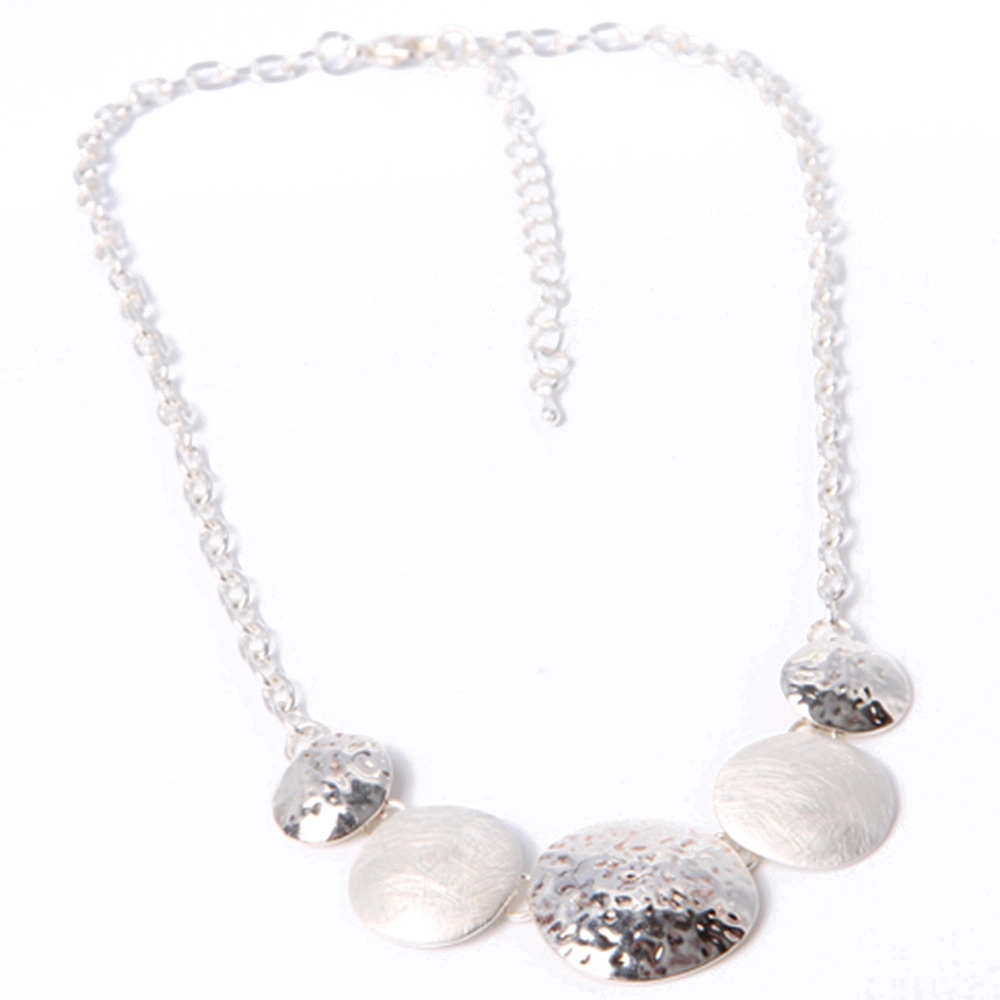 Good Quality Costume Fashion Jewelry Gold Necklace with Powder Drill