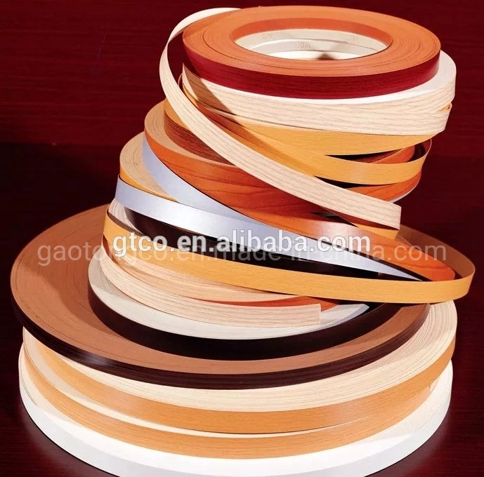Couleur personnalisée PVC/ABS/meubles de bandes de chant en acrylique de raccords et accessoires de cuisine pour le Cabinet/Bureau/de porte