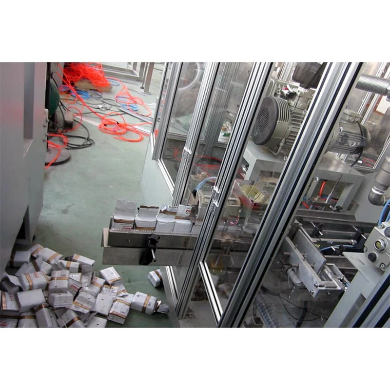 Automatique de pochette de brique de thé 100g Emballage Sous Vide Machine d'étanchéité
