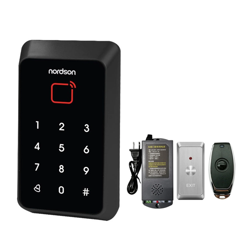 Wireless Remote Control Access Control System Products Set with No Wiring Design