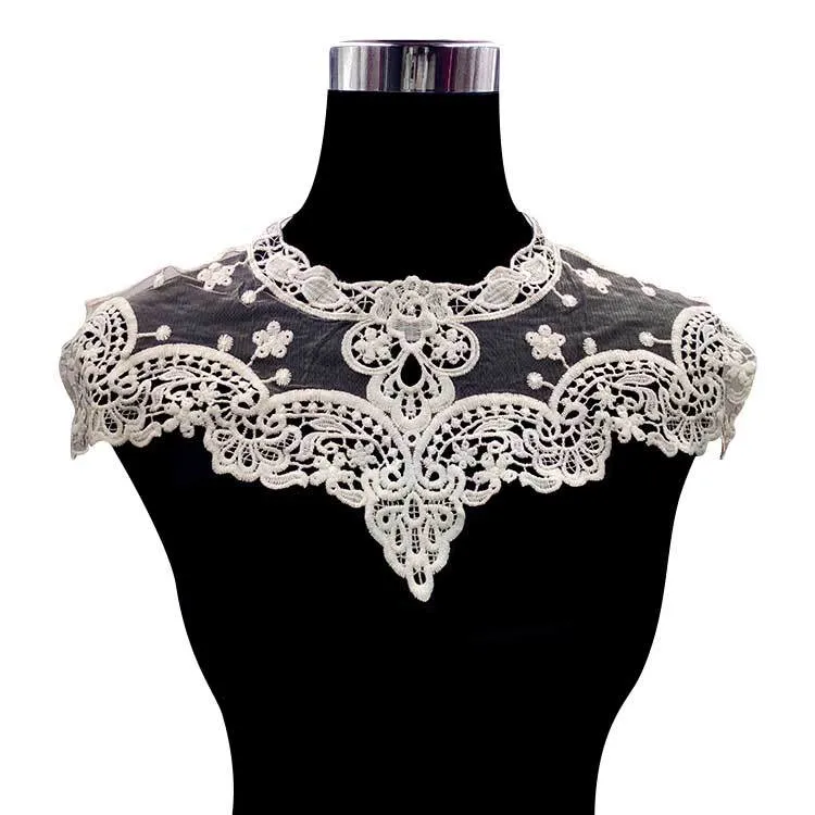 New Design Beautiful Chemical Lace Collar for Garments Accessories