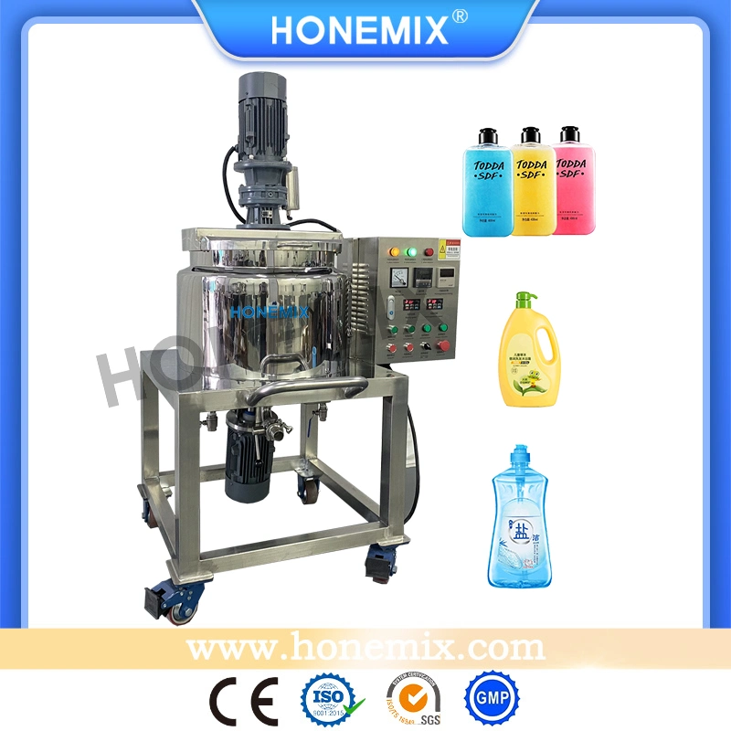 Hone Mini Batch Hand Wash Liquid Soap Making Machine, Clothes Cleaning Mixer, Small Soap Production Line