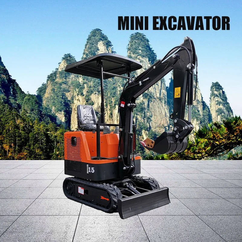 Mini Bagger Kosten Kompakter Bagger für Verkauf Bagger Schnelle Lieferung Elektro Mini Grave Digger Mini Bagger 1 Ton 2 Ton 3 Ton Super Micro Digger