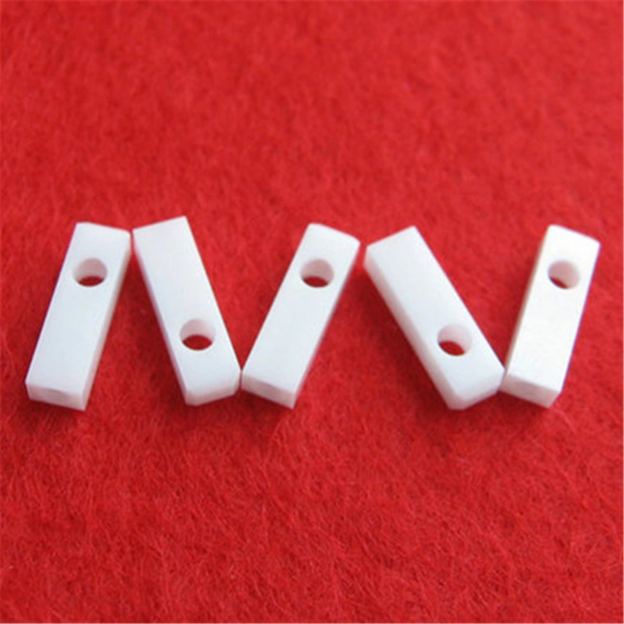 High Fracture Toughness Customized Zirconia Machining Ceramic Parts Zro2 Component with Hole Good Quality