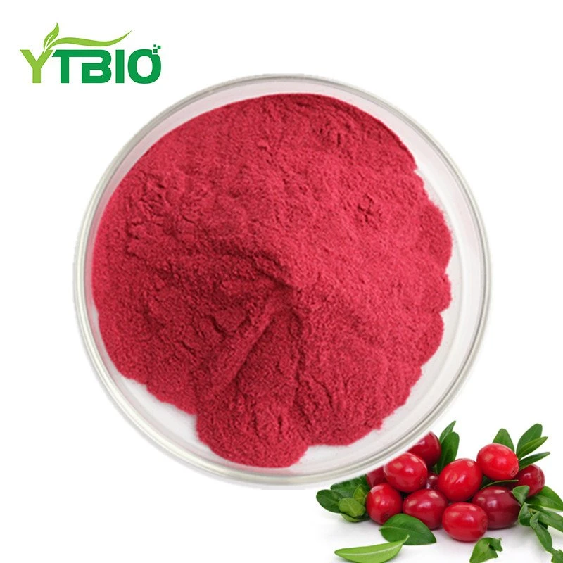 Cranberry Fruit Extract Powder Cranberry Spray Dried Juice Powder Cranberry