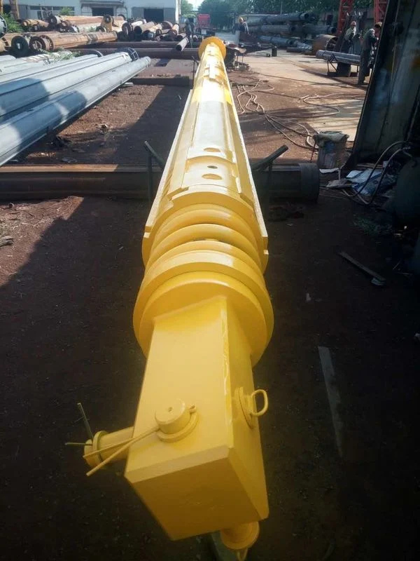 Yellow Foundation Drilling Tools, Construction Friction or Interlocking Type Kelly Bar Rotary Piling Rig Parts