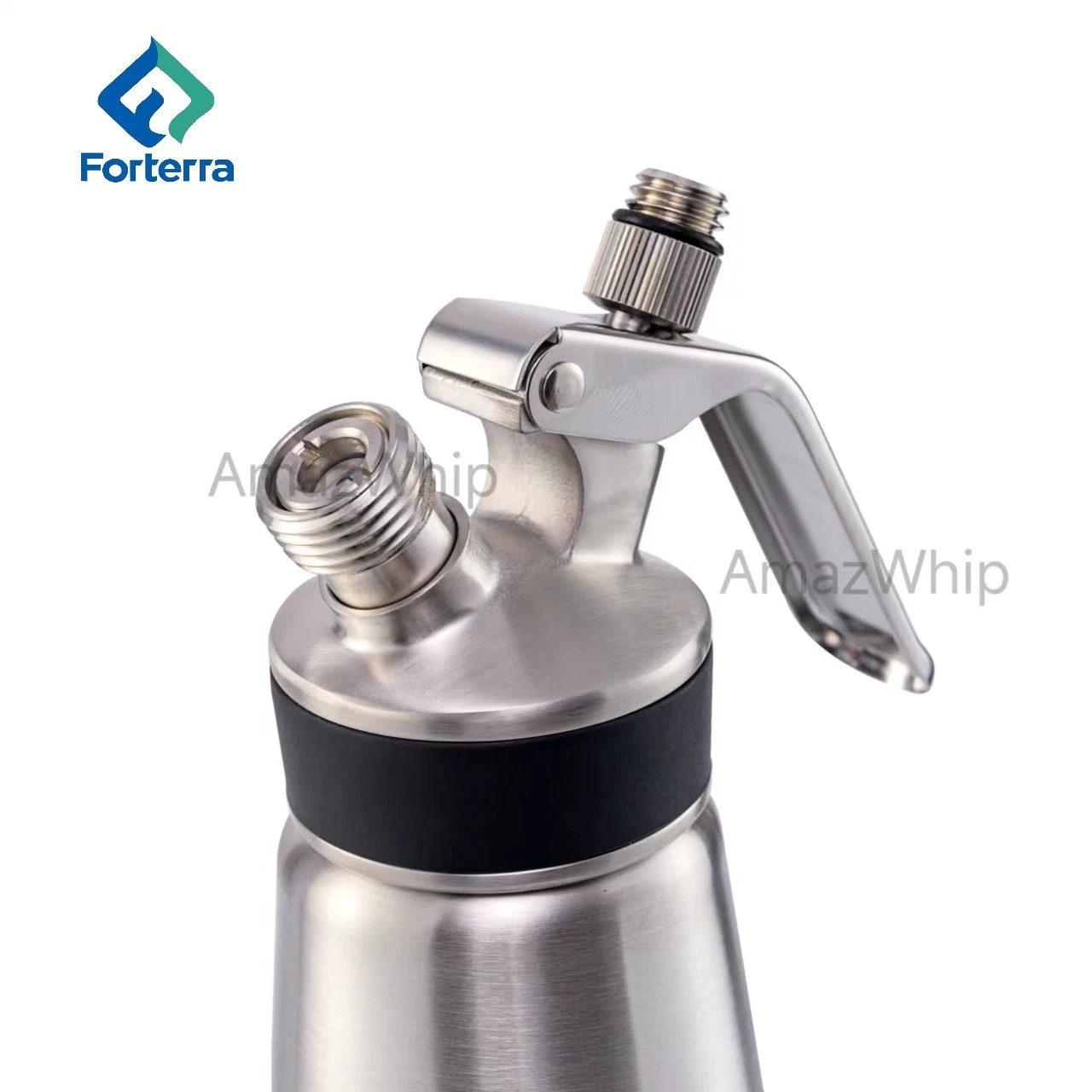 Customize Logo 500ml Aluminium Whipped Cream Dispenser Stainless Steel Cream Charger Whipper