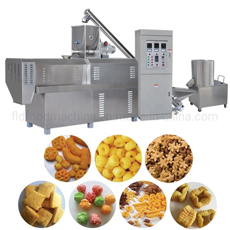 Puffing Food Maize Puffing Machine Rice Corn Snack Extruder Machine