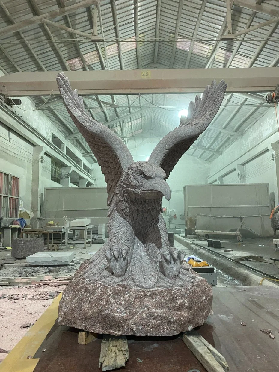 American Eagle Sculpture Granite Monuments Experienced Craftsmanship Carving