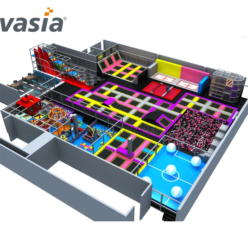 As crianças pré-escolares Preço parque infantil interior macio para crianças Estacionamento de equipamento de escalada comercial playground coberto