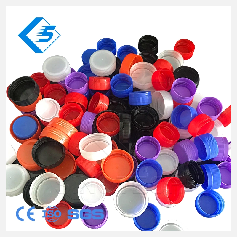 High-Speed Sino-Tech 38mm Plastic Bottle Cap Folding Machine Lid Cover Edge Slitting and Folding Machine Price