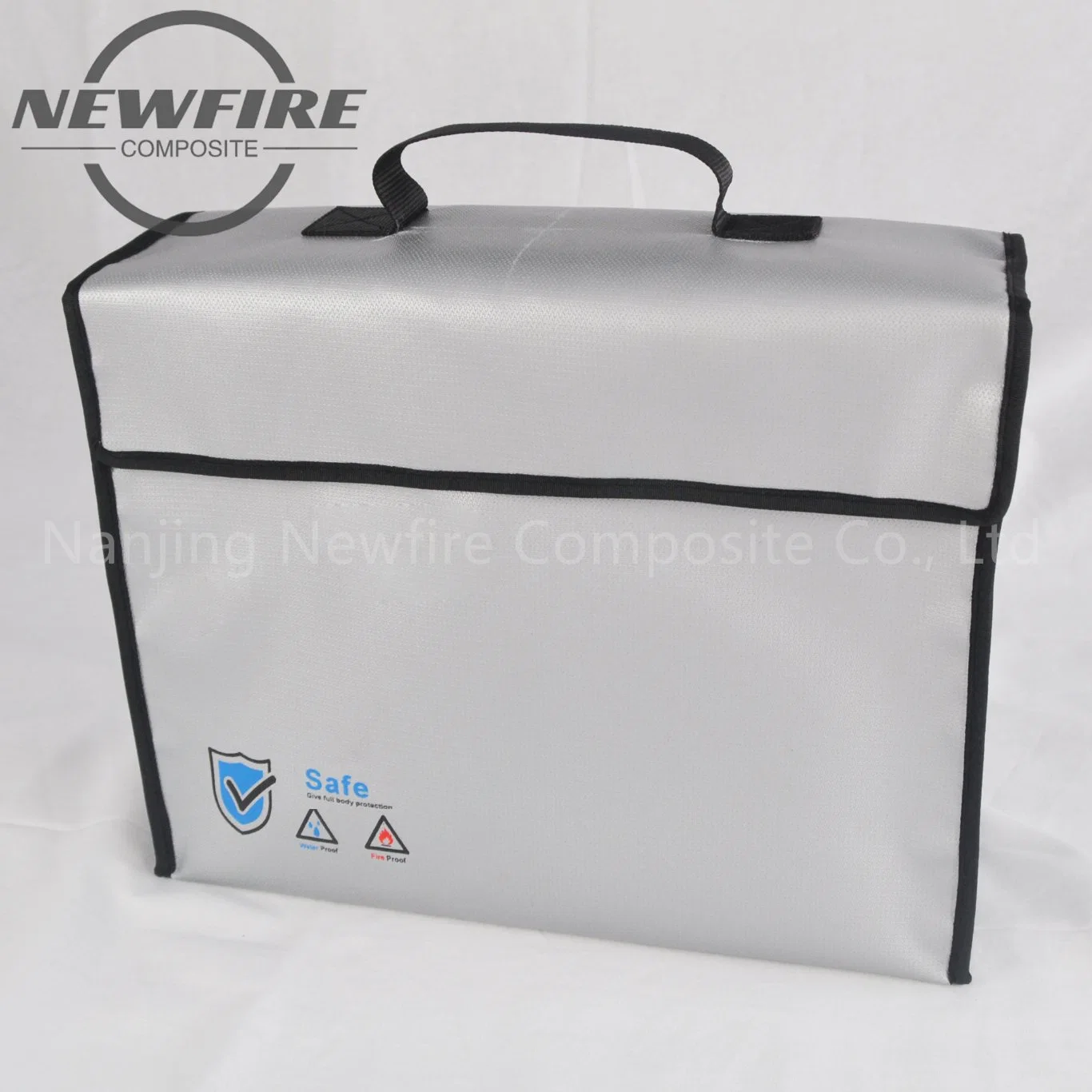 Fireproof Waterproof Money Document Bags Fireproof Document Organizer File Box with Lock High Quality Silicone Fiberglass Bags/Silicone Bags