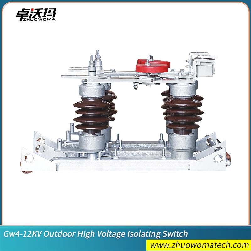 Gw4-12 Oil Transformer Outdoor Double-Column Horizontal Open-Type High-Voltage Disconnector Power Distribution Cabinet