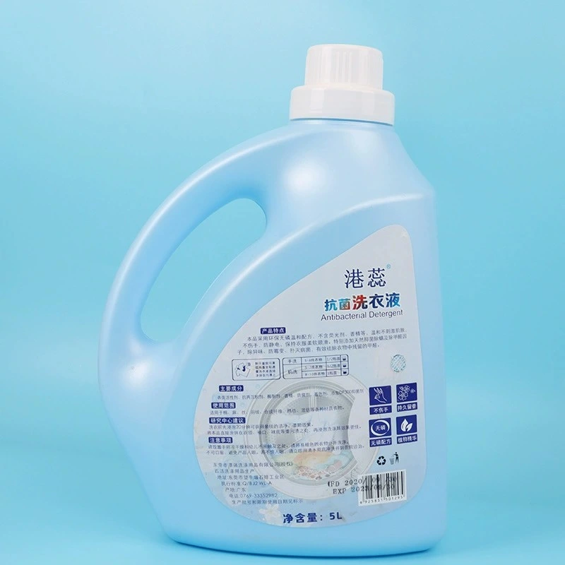 La lessive liquide biodégradable de détergent doux pour le chiffon de détergent de lavage