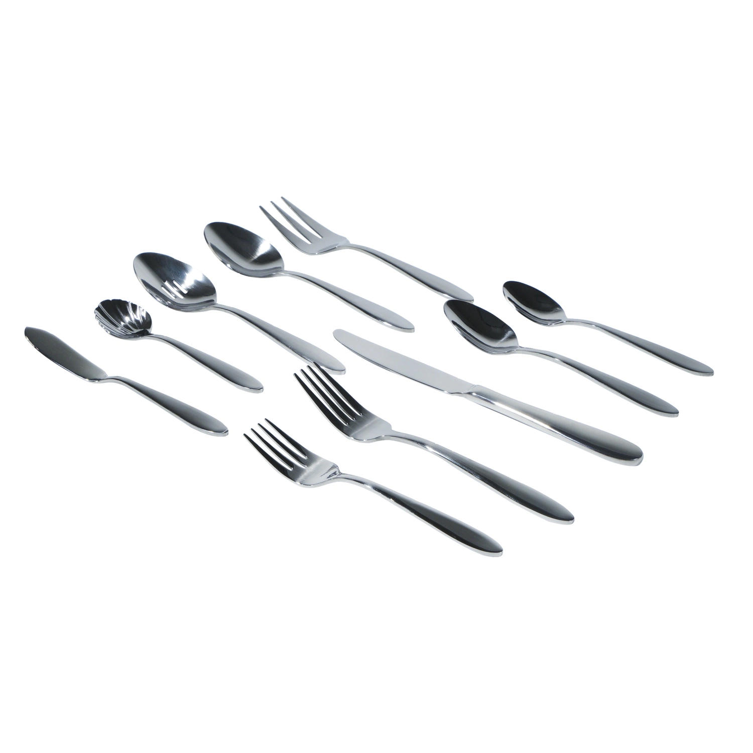 Simple Style Stainless Steel Spoon Fork Knife