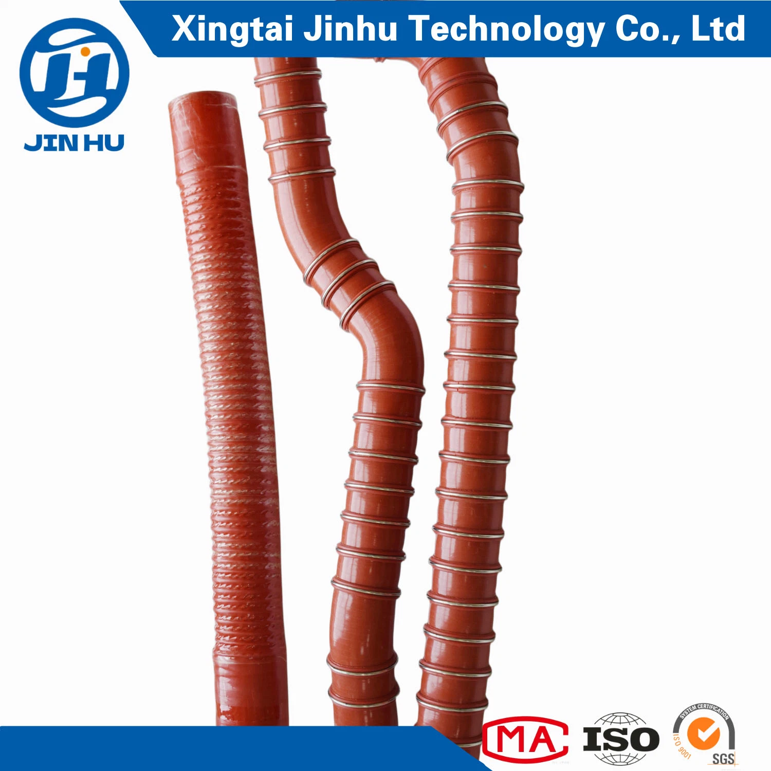 High Temperature Pressure Long Straight Car Radiator Hump Silicone Rubber Hose (OEM)