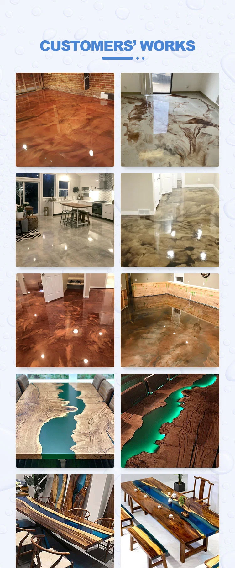 China High quality/High cost performance  Hot Sale Metallic Epoxy Basement Floor Paint