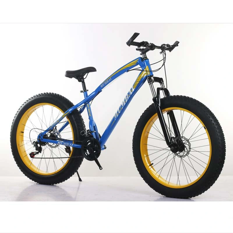 Nouveau constructeur d'origine pneu large graisse 21 vitesse bicyclette mâle Hommes 26 pouces vélo neige poussière course cycle hors route Vélo tout-terrain