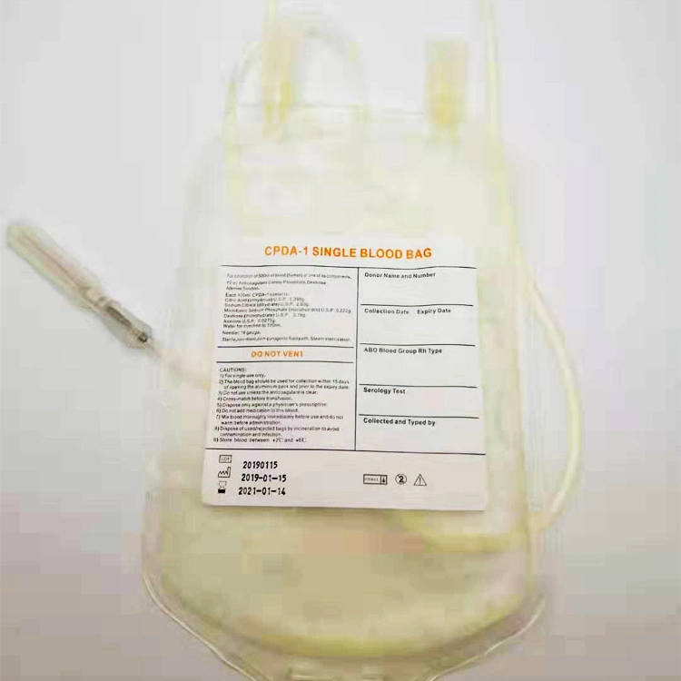 Medical Use Disposable Sale Blood Bag Manufacturers