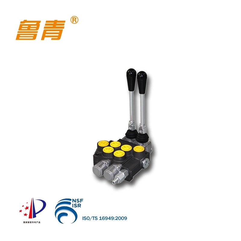 P40 Manual Hydraulic Control Valve Factory for Sanitation Equipment/ Forklift/ Loader/ Excavator/Construction Machinery