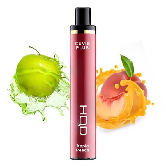 The Most Popular Multiple Flavors Hqd Cuvie Plus 1200 Puffs Disposable/Chargeable Vape Pods