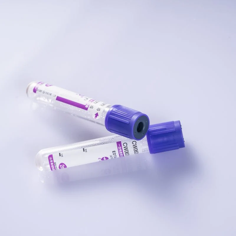 Edtak2 K32ml 3 ml échantillon de sang médical jetable prélèvement de sang sous vide Tubes