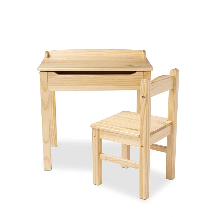 Kids Children Wooden Table and Chair Set Furniture