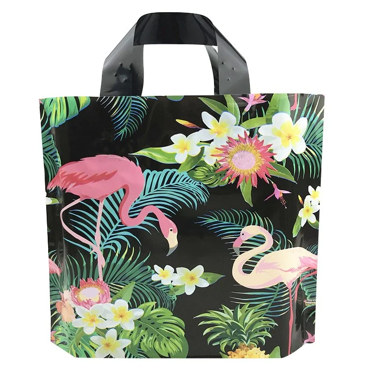 Shopping Handbag PP Wholesale Market Brown Kraft Bags Fashion Food Packaging Gift Plastic Tote Paper Courier Bag